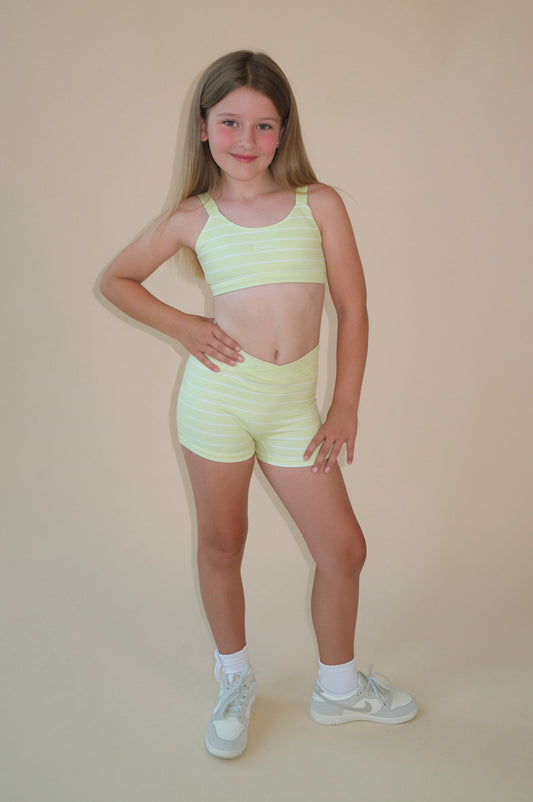 Beau Youth Soft Serve Collection Shorts: Lemon Sorbet