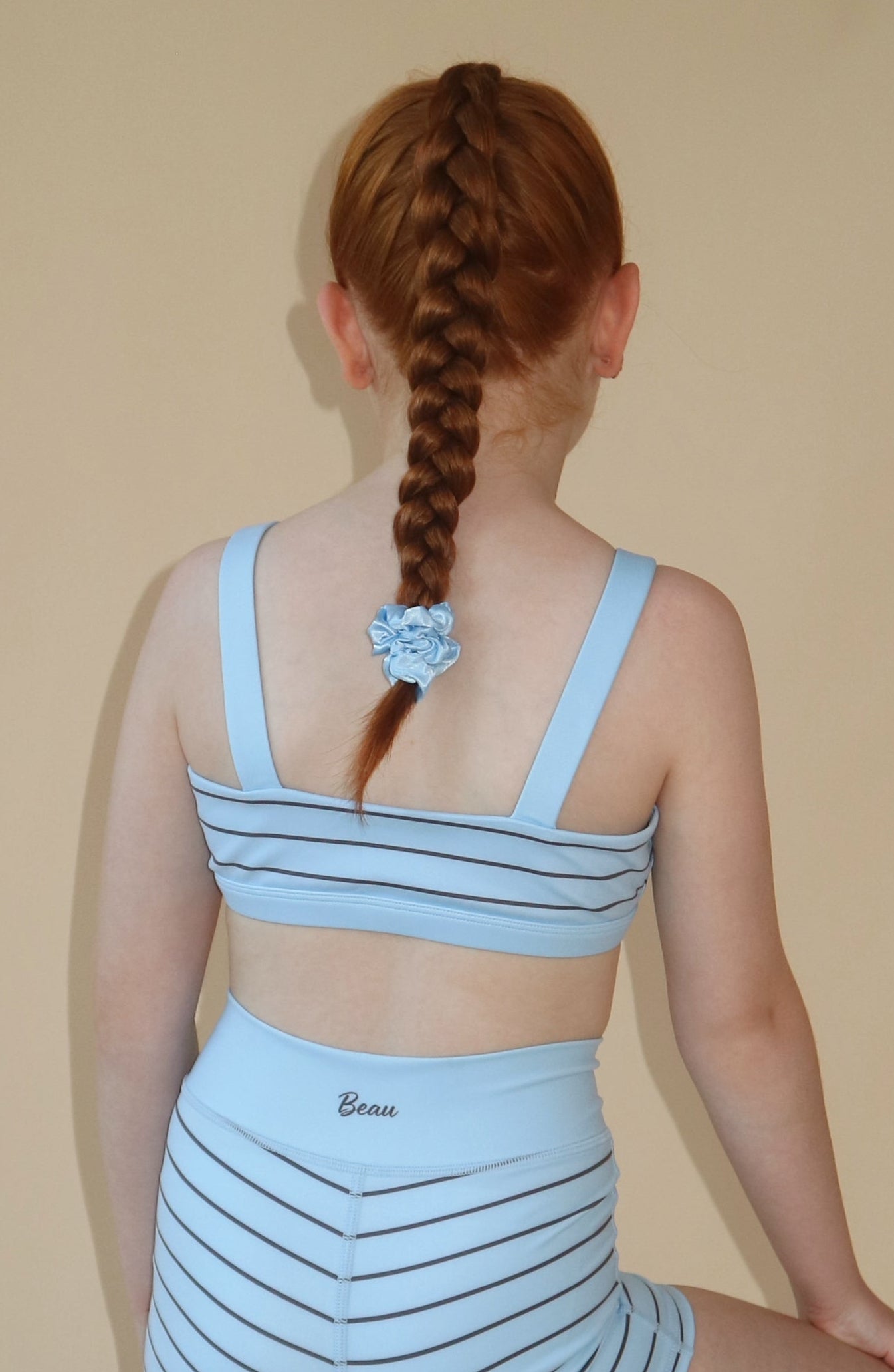 Beau Youth Soft Serve Collection Crop Top: Blueberry Swirl