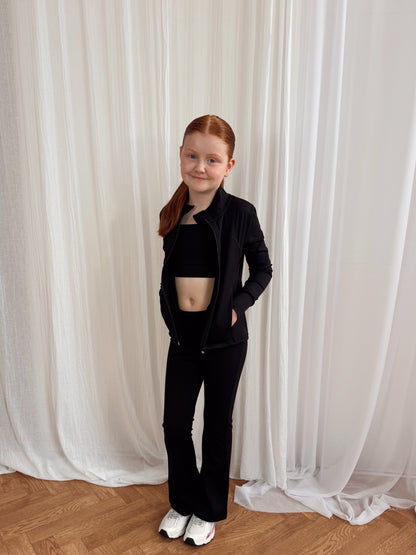 BEAU Youth Zip Jacket - Black