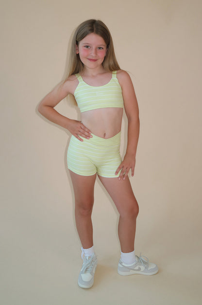 Beau Youth Soft Serve Collection Shorts: Lemon Sorbet