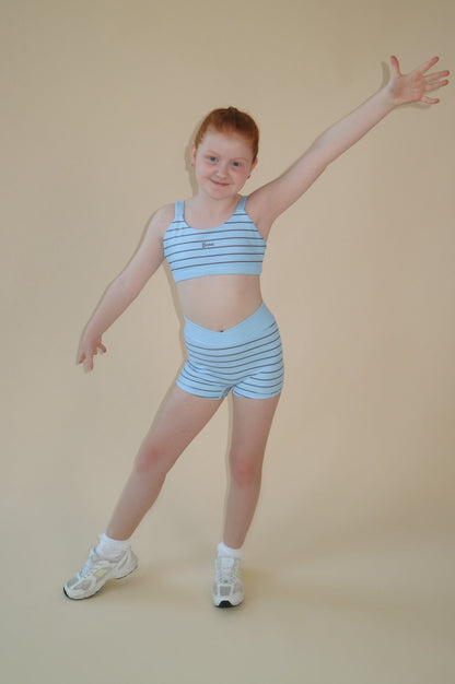 Beau Youth Soft Serve Collection Shorts: Blueberry Swirl