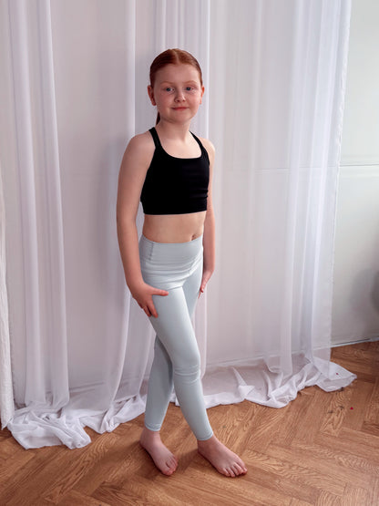 BEAU Youth Leggings - Baby Blue