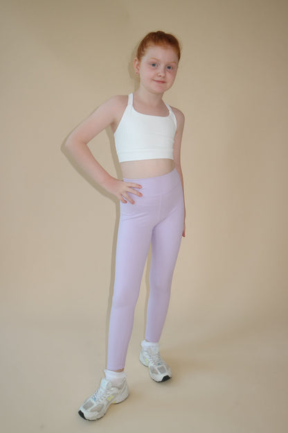BEAU Youth Leggings - Lilac