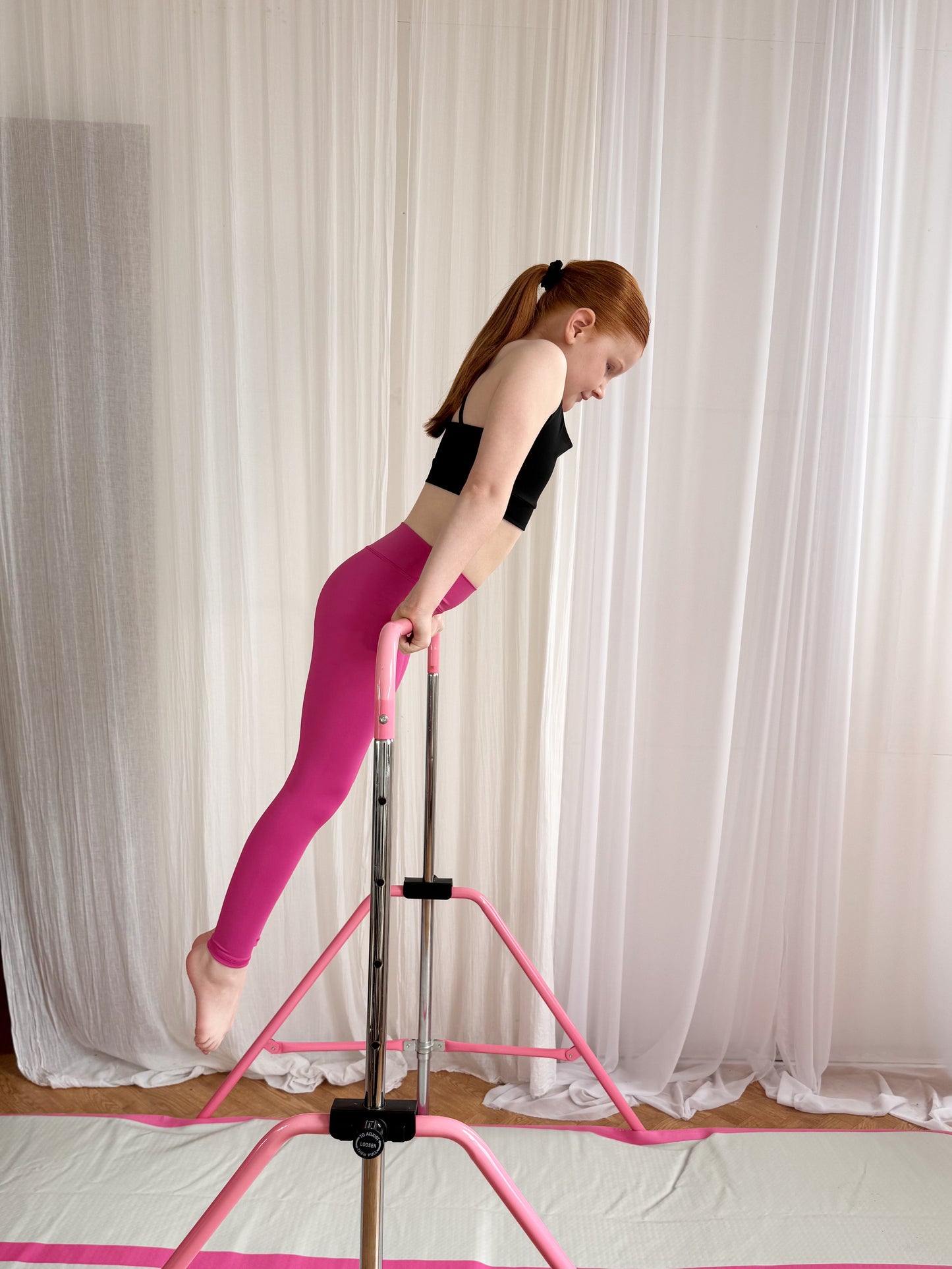 BEAU Youth Leggings - Pink