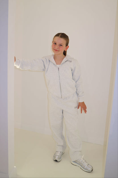 Beau Youth Lounge Straight Leg Sweatpants: Grey