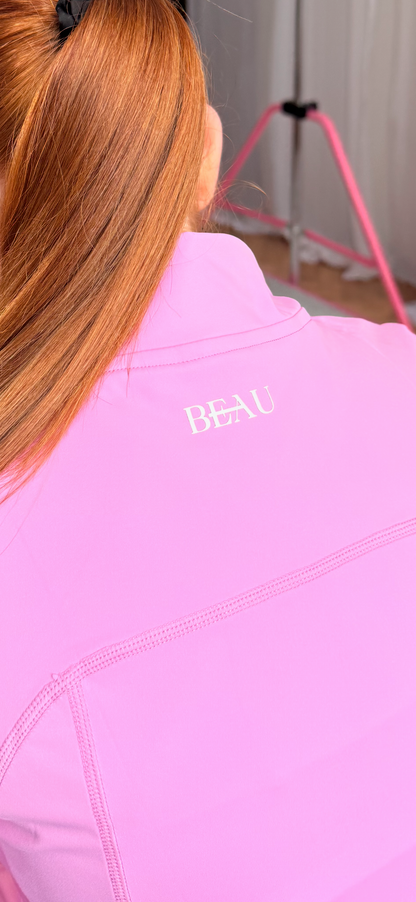 BEAU Youth Zip Jacket - Pink