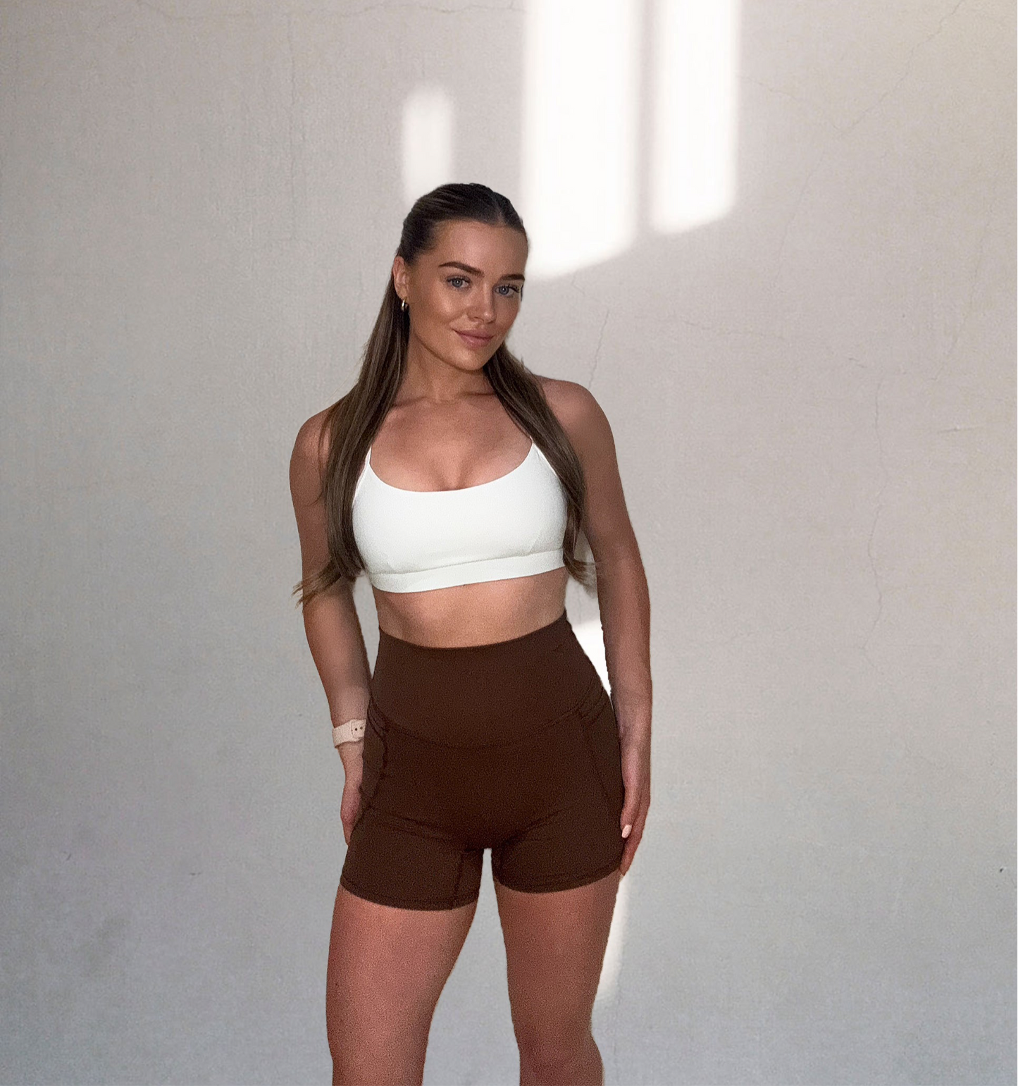 The Silhouette Collection Shorts: Chestnut