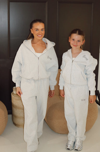 Beau Youth Lounge Straight Leg Sweatpants: Grey
