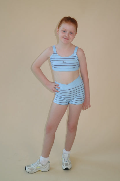 Beau Youth Soft Serve Collection Shorts: Blueberry Swirl