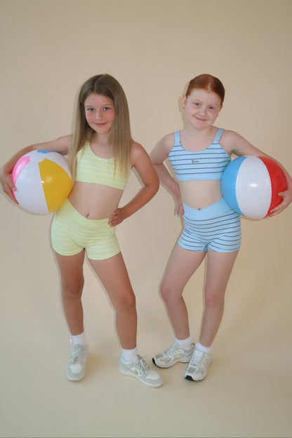 Beau Youth Soft Serve Collection Shorts: Blueberry Swirl
