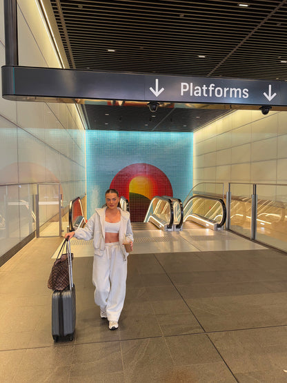 Lounge Full Zip Hoodie: Grey